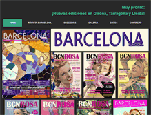 Tablet Screenshot of barcelonarosa.com